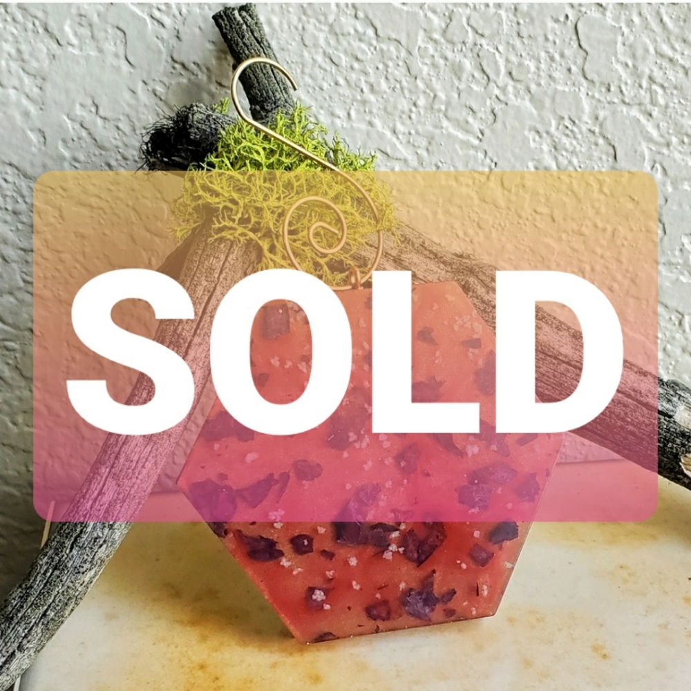 Real Rose Petal Glow in the Dark Window Decor